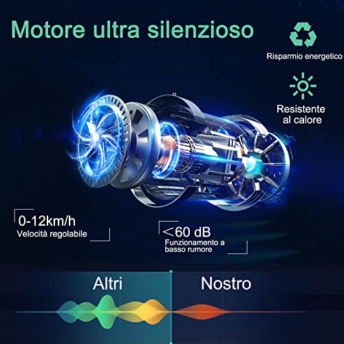 COSTWAY Tapis Roulant Elettrico Pieghevole