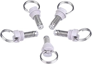 5pcs Pressure Relief Valve,Pressure Relief Valve Plastic Keg Lid Release Valve,Stainless Steel Poppets and Springs,Ball Lock Keg Lid Release Valve for Cornelius Ball Lock Tank,Beer Keg Disconnect Set