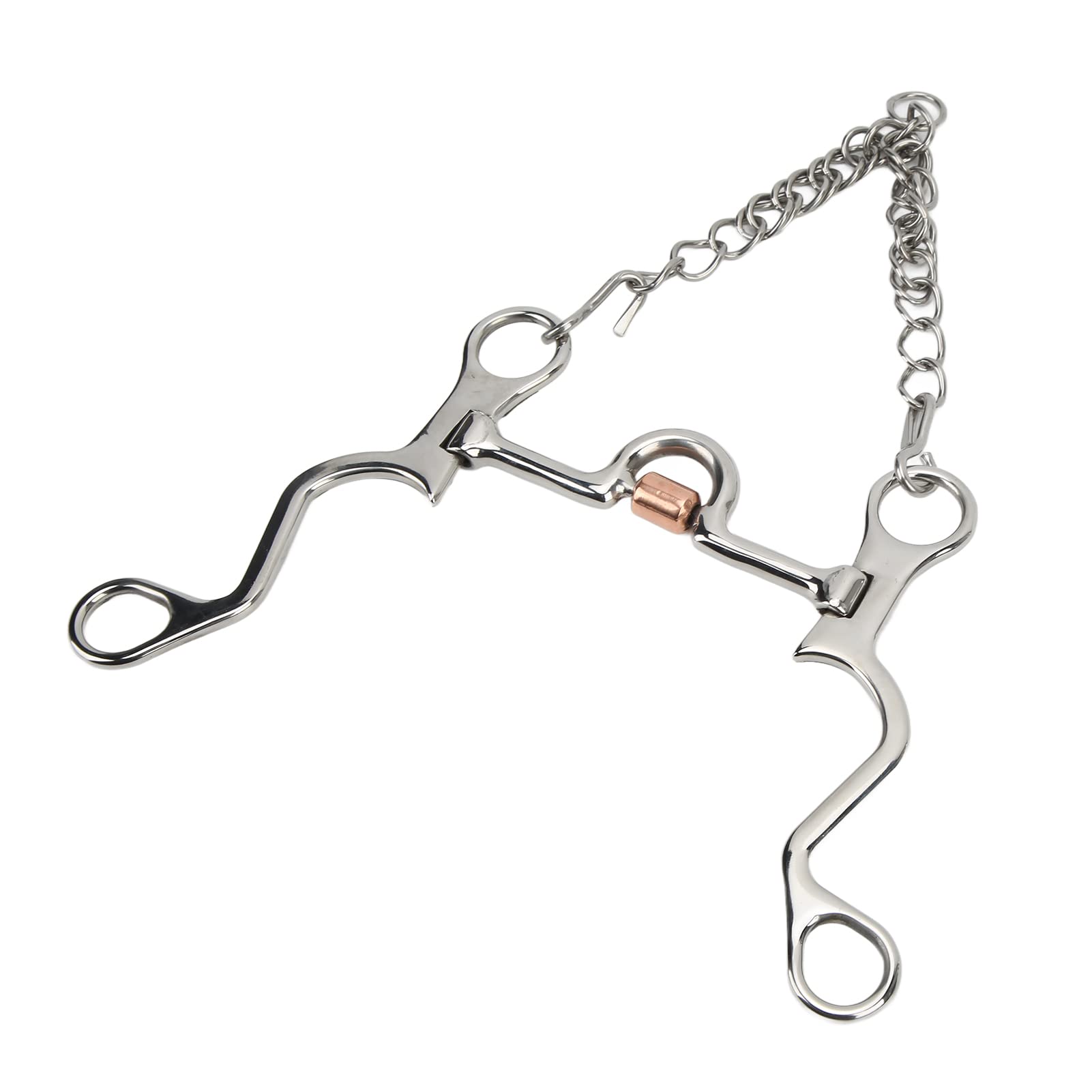 Broca de Caballo Pelham, Broca de Caballo de Acero Inoxidable Fuerte for Montar a Caballo, Rendimiento Ecuestre, Broca y Broca for Boca de Caballo (Size : 130MM)