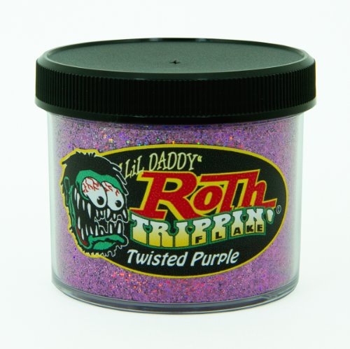 Lil Daddy Roth Metal Flake - Twisted Purple - Solid Flake (2oz - Standard .015