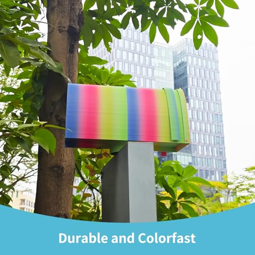 Image of Colored ASA Filament 1.75 + /- 0.02mm - UV /Rain /Heat Resistant Durable 3D Printer Filament, No Warping, Non Odor & Fumes - Perfect for Outdoor Functional Mechanical Parts, 1kg (2.2lbs) Spools