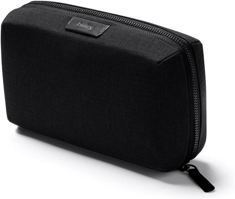 Tech Kit, tech accessories zip pouch (power bank, phone charger, cables, earbuds)
