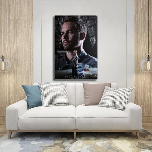 Toile Paul Walker Poster 21 idéal pour salon et bureau - 5