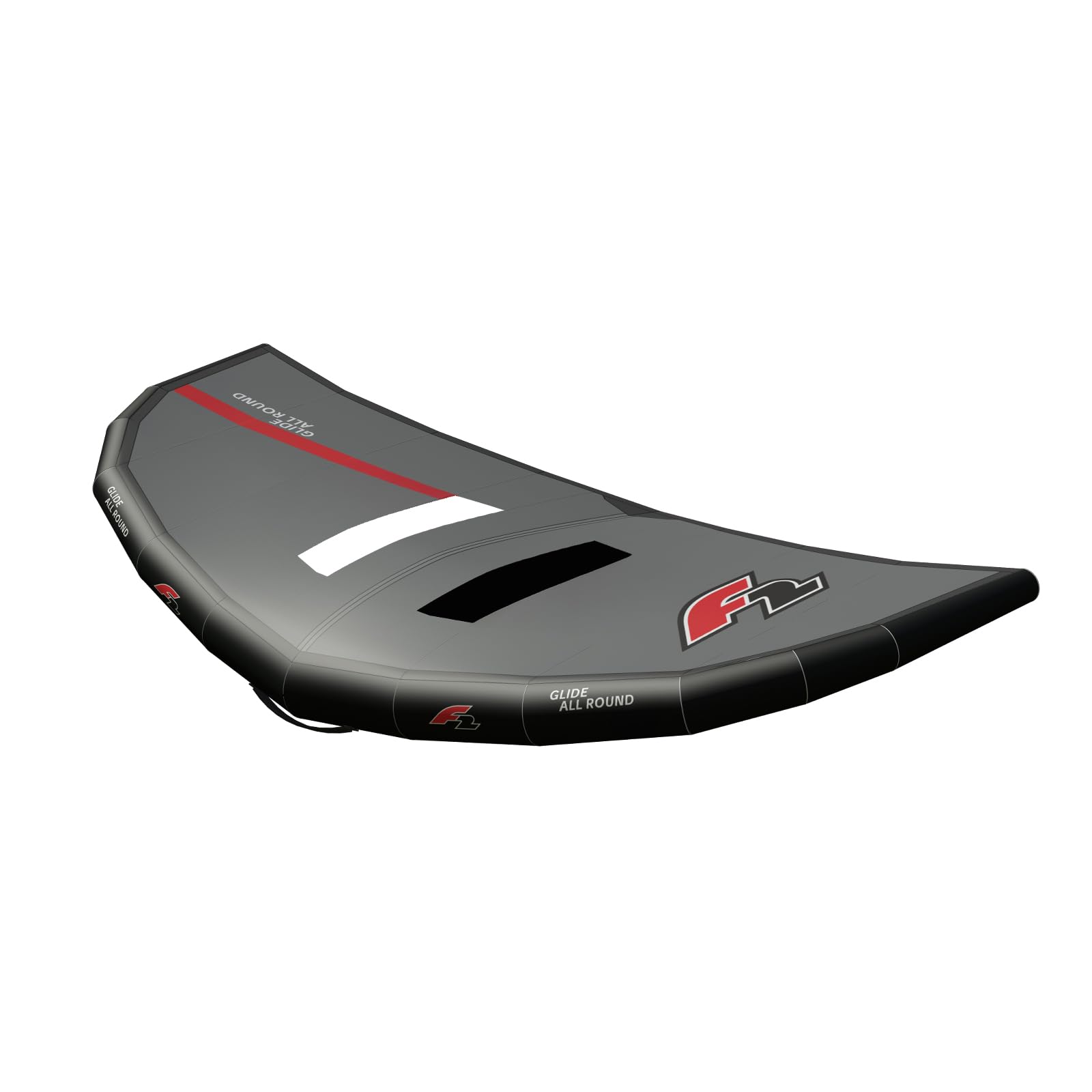 F2 Set Foilboard Glide Strato Team Rot 110L + Alu Foil 2400 + Wing 5qm
