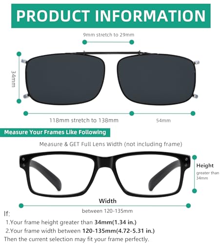 Eyekepper Easyclip Spring Polarized Clip On Sunglasses3