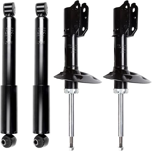 Amortiguadores delanteros y traseros (4 piezas) ANPART Amortiguadores se adapta a 2002-2007 para Buick Rendezvous, 2001-2005 para Pontiac Aztek con