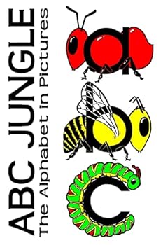 Paperback ABC Jungle - The Alphabet in Pictures Book