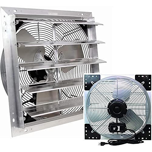 VES Exhaust Fan, Shutter Fan, Box Fan,, view 2