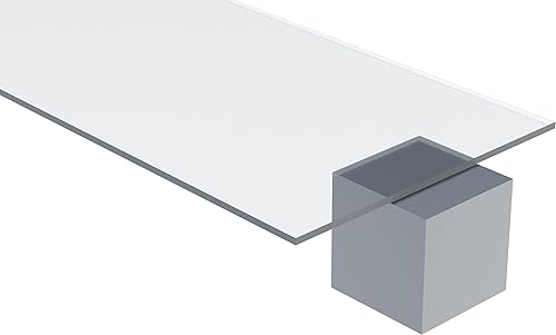 Lámina de plexiglás acrílico transparente - 14" de grosor - 18" x 48"