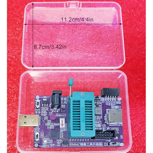 Programación eficiente de chips con el programador portátil de respaldo 809H 6
