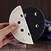 Mestool 5-Inch 8-Hole Hook and Loop Sanding Discs, Orbital Sander Sandpaper Discs, 100 Pieces Round Sandpaper Set, 320 Grit