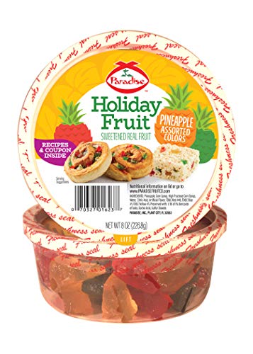 Paradise Pineapple Wedges, 8 Ounce (Pack of 1), Assorted Pineapple Wedges