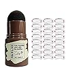 One-Step-Eyebrow-Stamp-Shaping-Kit-Eyebrow-Powder-Stamp-Waterproof-Brow-Stamp-Shaping-Kit-Eyebrow-Definerwith-24-Reusable-Eyebrow-Stencils-Hairline-Shadow-Powder-Stick-for-Women-BLACK-BROWN One Step Eyebrow Stamp Shaping Kit, Eyebrow Powder Stamp Waterproof, Brow Stamp Shaping Kit Eyebrow Definer,with 24 Reusable Eyebrow Stencils, Hairline Shadow Powder Stick for Women (BLACK-BROWN)
