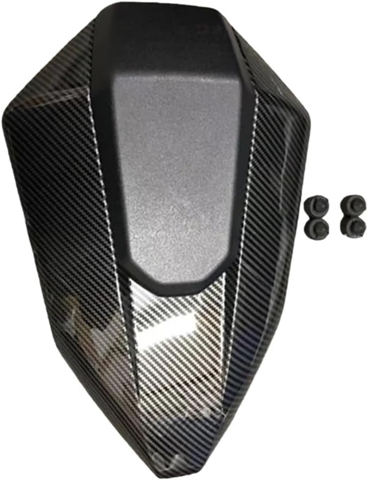 Pillion Cowl Seat Back Cover Rear Seat Cover Cowl Fairing Fit For MT-07 MT07 2014-17 Carbon Fiber Paint