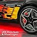 Cilek GTS EV Twin Race Car Bed, Remote Control, LED Lights, EV Sound FX, Vegan Leather Interior, License Plate, Red