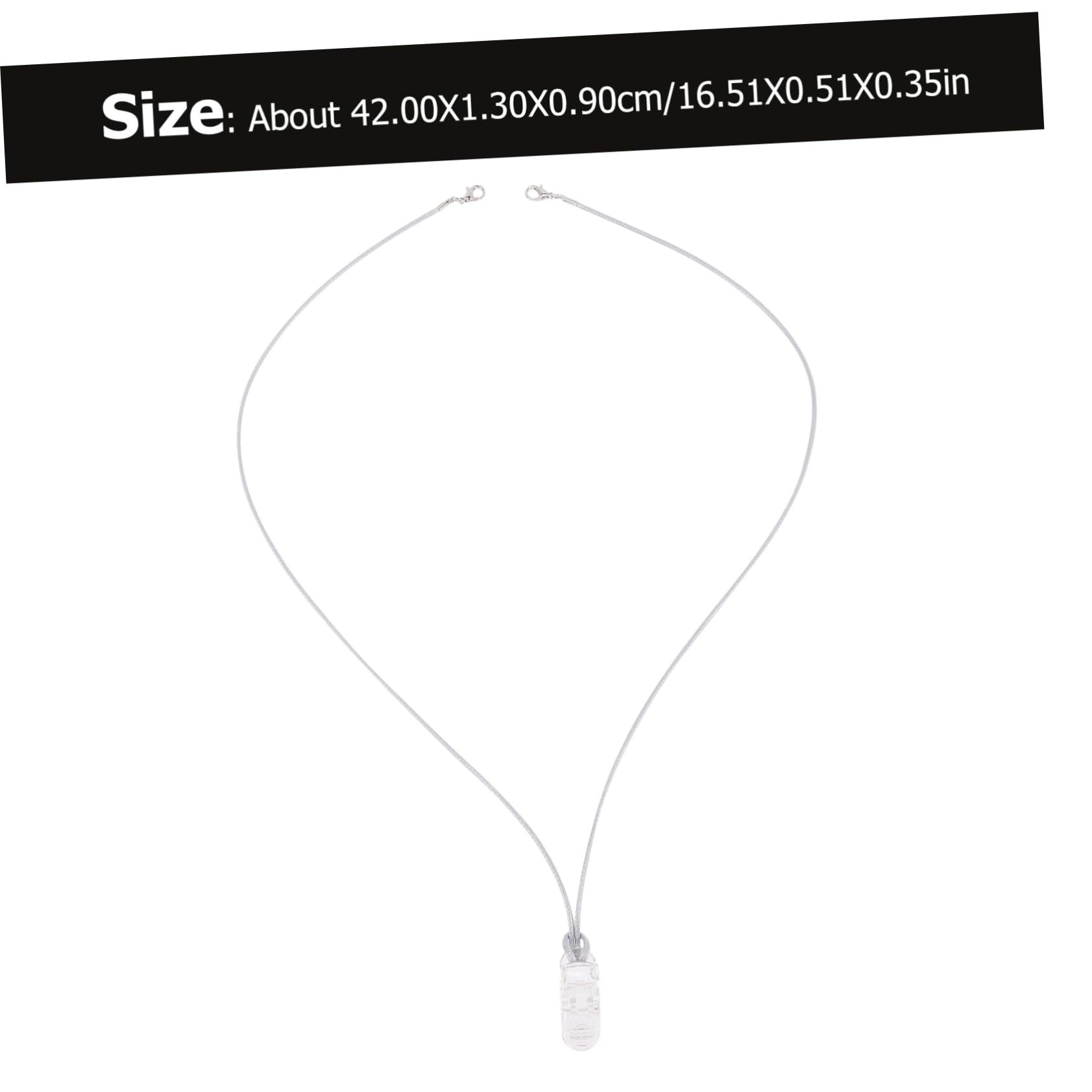 Healvian 12 Stk Anti-verlorenes Seil für Halter für Hörverstärker Hörgeräteclip gegen Verlust Trageband für Hörverstärker -Clip Gehörschutz Halterung Nylon