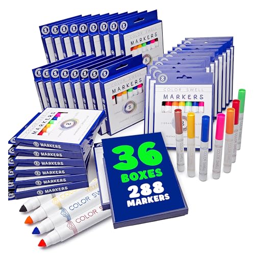 Peinture aquarelle lavable Color Swell, la solution anti-taches pour activités enfants et fêtes