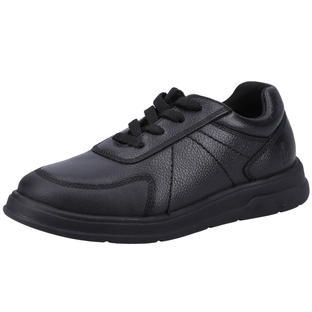 Hush Puppies Boys Black 'S Robert Snr Shoes  Uk 5 Older Kids
