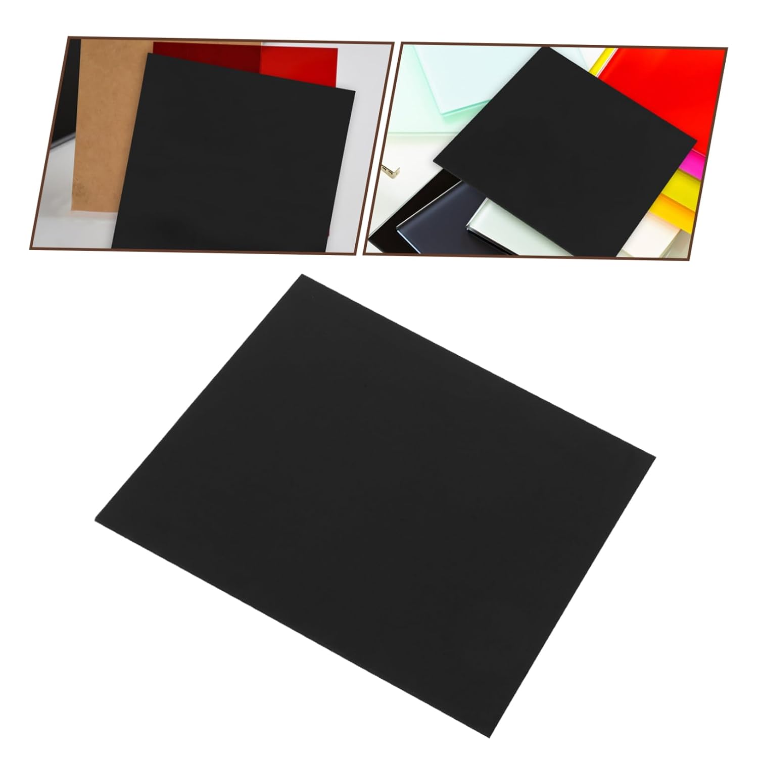 MAGICLULU Acrylic Sheet Mirror Acrylic Board Thick Crafting Material for Projects Home Decor and Photo Frames
