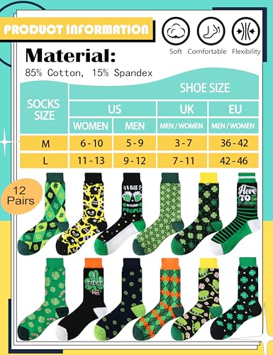 Image of MOGGEI Funny Socks for Men Women Fun Cozy Crazy Novelty Fashion Breathable Printed Cotton Boot Socks