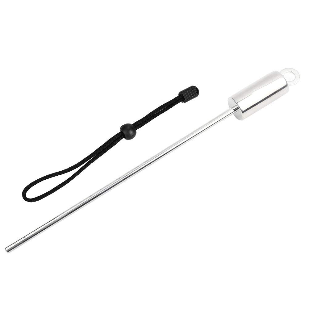 POENVFPO Diving Noise Maker, Portable Colorful Stainless Steel Diving Pointer Rod with Lanyard for Diving (Comes with Black Bracelet)