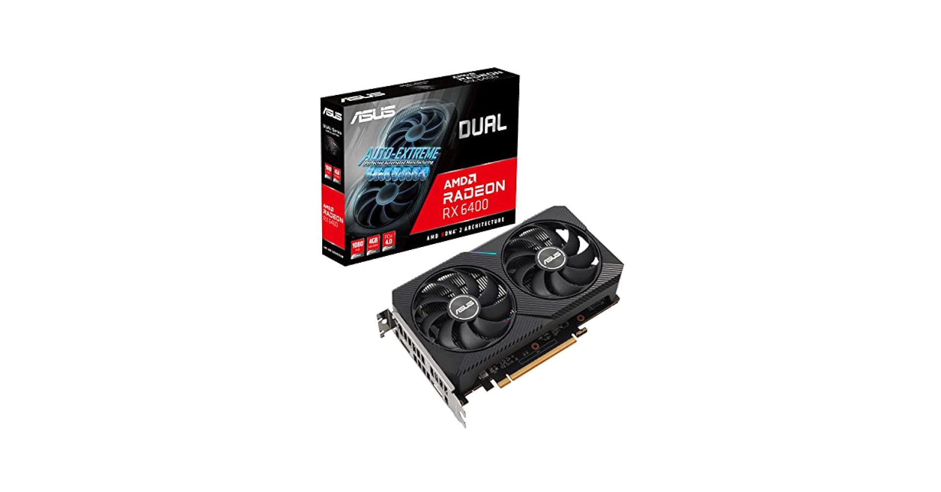 Amazon.com: ASUS Radeon RX 6400 Dual (4GB GDDR6/PCI Express