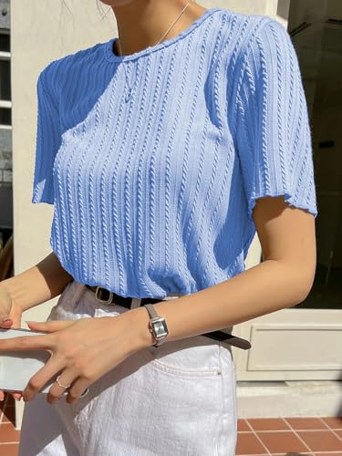 Image of GRECIILOOKS Women's Poly Cotton Regular Fit Crop Top, Loose Fit Oversized Shirts & Stylish Korean Tank Tops for Summer Wear (Available in Plus Size)