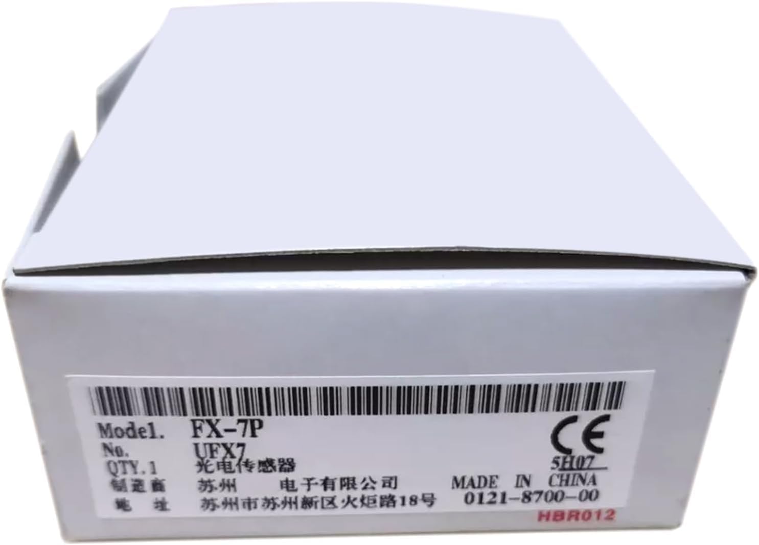 Capteur photoélectrique FX-7P avec détection haute précision sous garantie de 1 an