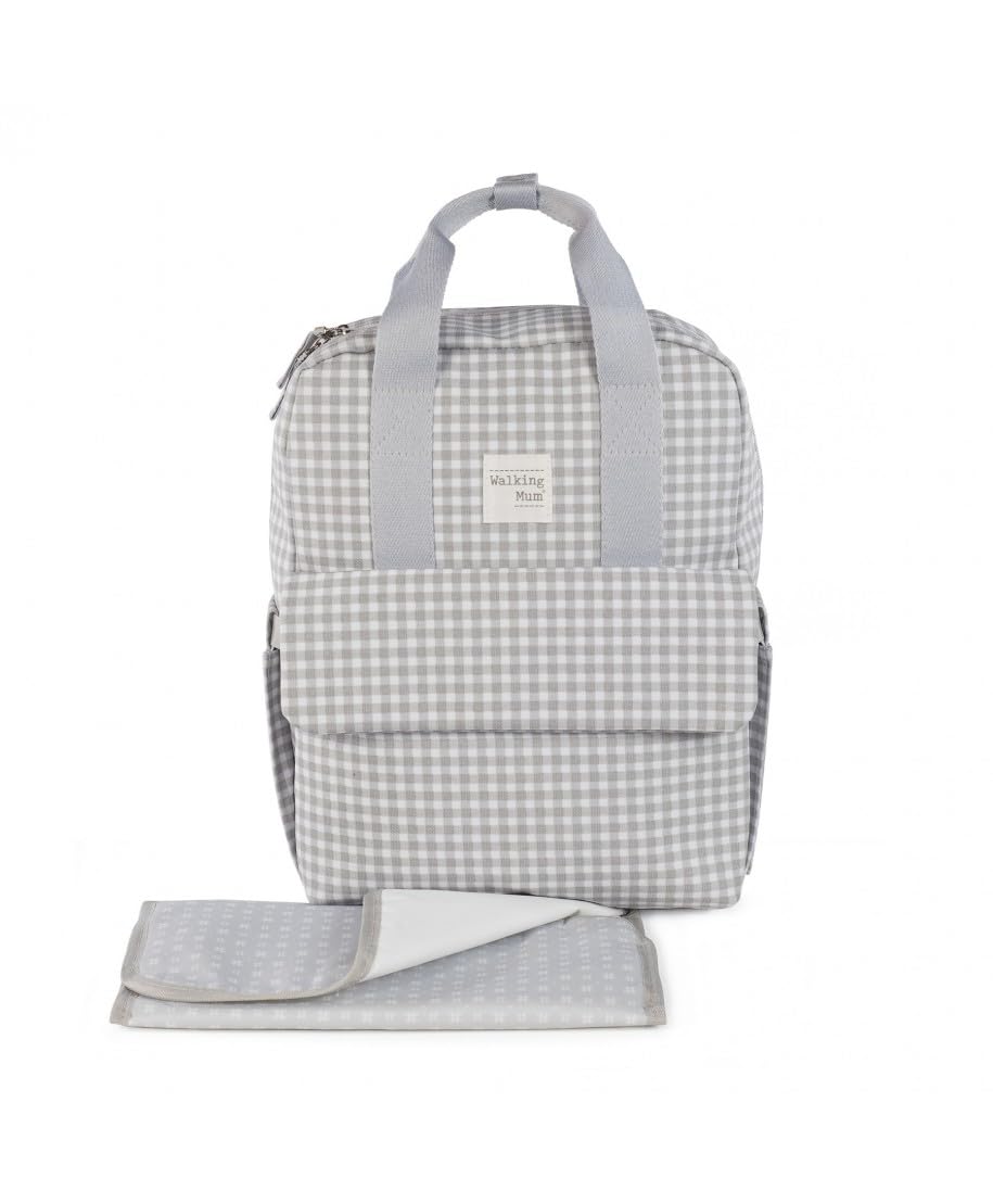 Mochila I Love Vichy gris PASITO A PASITO
