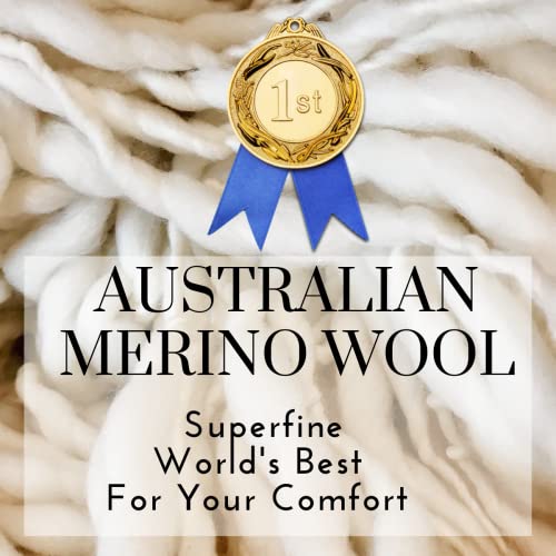 Merino Wool Beanie (White) 100% Superfine Premium Australian Merino Wool Halcyon Hiker Warm To 14 F. #TOP5