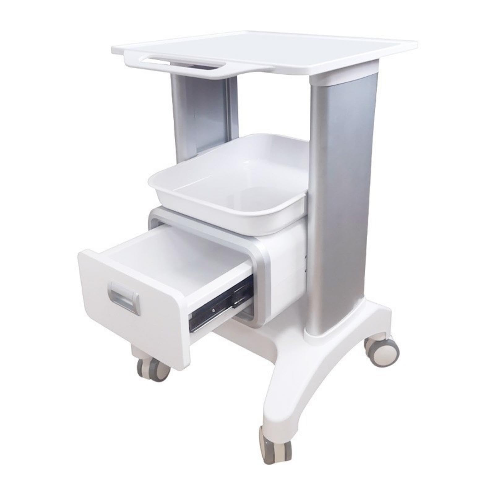 Beauty Salon Cart with Drawers Turning Esthetician Trolley Cart with Drawer Professional Rolling Salon Trolley fit Hair Stylists, Permanent Makeup Artists-image-4