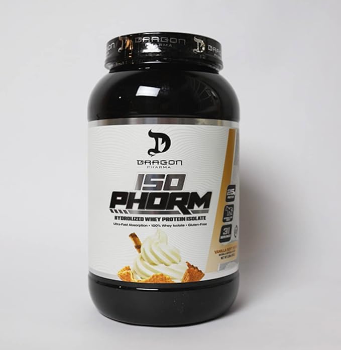 DRAGON PHARMA ISOPHORM 2 LBS/Hydrolyzed Whey Protein Isolate / 25g de