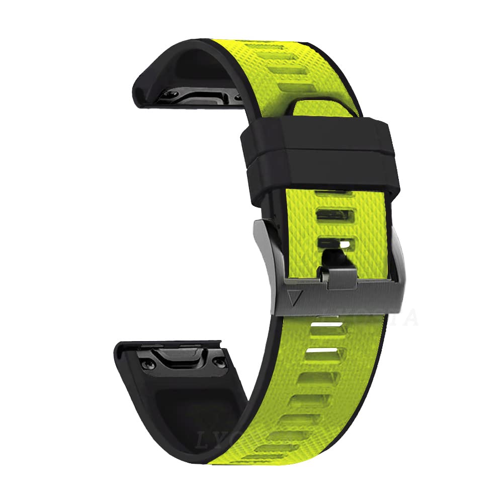 Correa de reloj de 22mm para Garmin Fenix con acabado mate resistente y suave 8