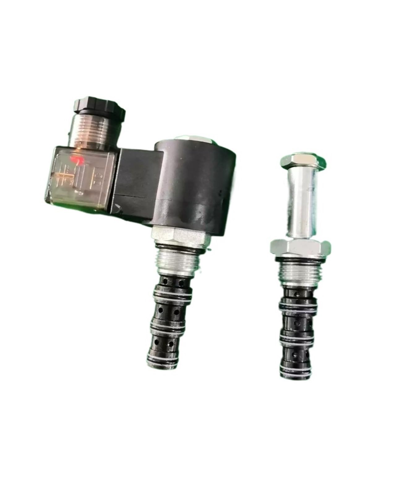 DHF08-241 LSV2-08-4CO Válvula solenoide de SV08-40 de Dos Posiciones y Cuatro vías Válvula de inversión de Cartucho roscado (DC24V)