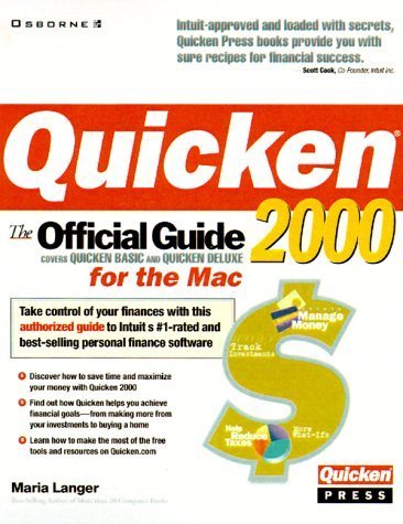 Quicken 2000 for the Mac: The Official Guide