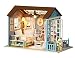 Flever Dollhouse Miniature DIY House Kit Creative Room with Furniture for Romantic Gift (Forest Time)