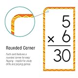 Carson Dellosa Multiplication Flash Cards—Grades 2-5 Double-Sided Cards, Multiplying All Math Facts From 0-12, Elementary Mathematics Practice (169 pc)