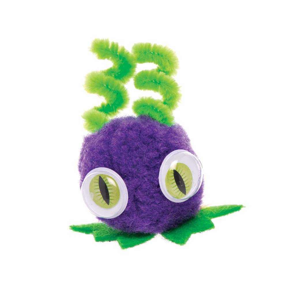Baker Ross Monstres Aux Yeux Mobiles Extensibles - Lot De 4 Jouets Stretchy Pour Enfants