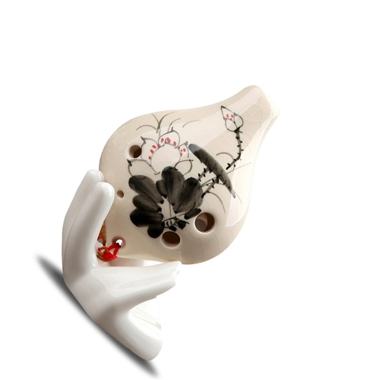Ocarina 6 Loch Alto C AC Anfänger Musikliebhaber Instrument Keramik-Okarina(3)