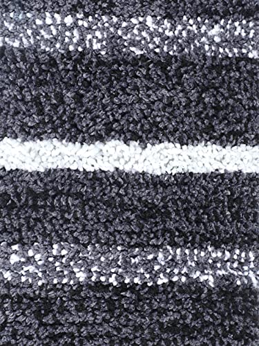 SARAL-HOME-EASY-LIVING-Saral-Home-Microfiber-Striped-Anti-Skid-Set-Of-2-Bathmats-Black35X50-Cm SARAL HOME EASY LIVING Saral Home Microfiber Striped Anti Skid Set Of 2 Bathmats (Black,35X50 Cm)