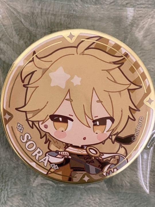Amazon.co.jp: 原神 旅人 空 スイパラ ちびキャラ缶バッジ : おもちゃ