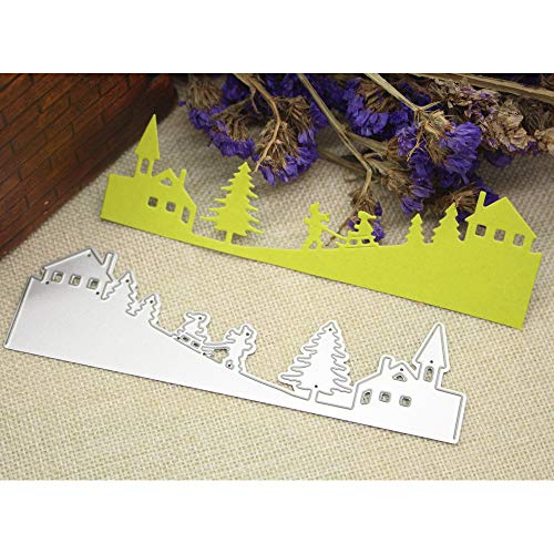 Christmas Tree Squirrel Metal Cutting Dies Stencils for Scrap Cuts Embossing - Thumbnail 2