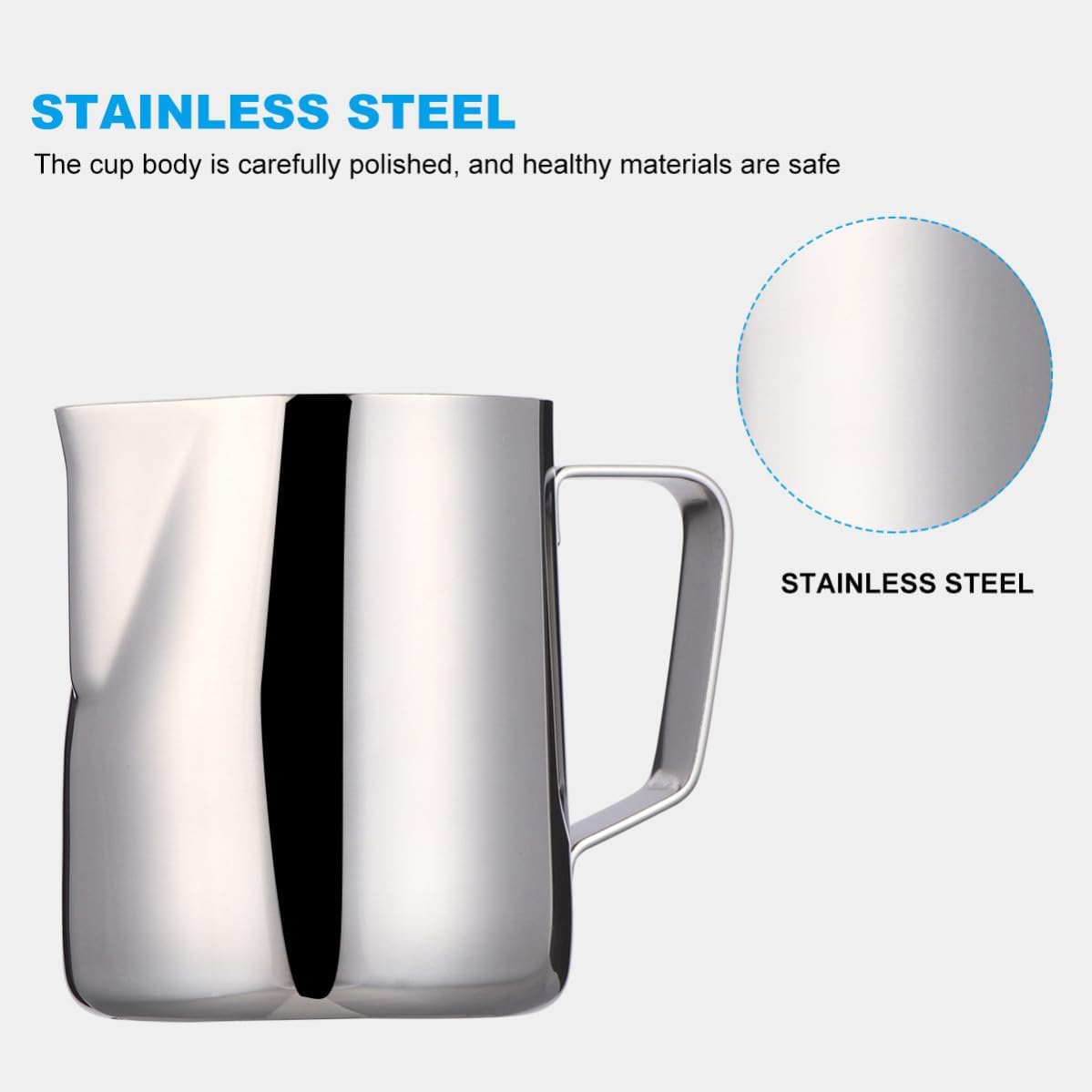 Stainless Steel Milk Frothing Pitcher Latte Art Pen with Ml