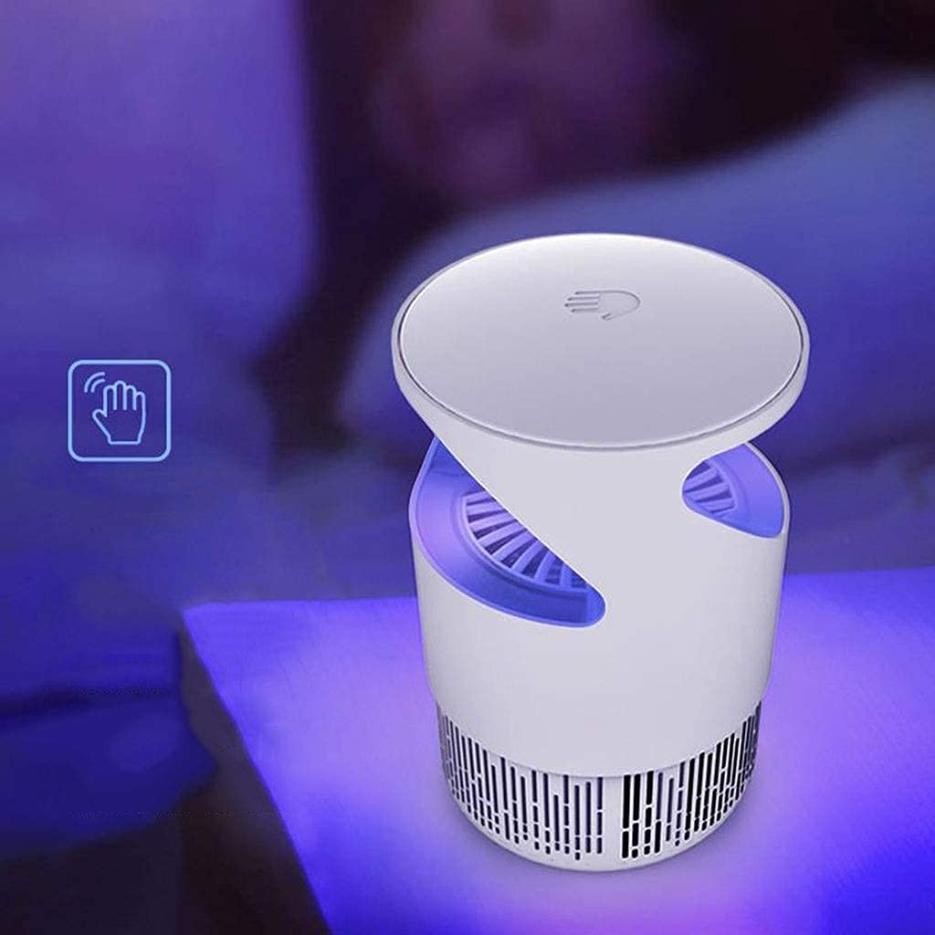Lampada antizanzare Killer per zanzare per bambini, Lampada repellente per zanzare fisica a onde luminose UV, Silenzioso in modo sicuro, Casa Soggiorno Camera da letto Cucina Acchiappamosche