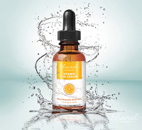 Vitamin C Serum - 10% Pure Vitamin C, Ascorbic Acid, Liposomal Technology, Antioxidant, Ultimate Collagen Booster, Brightener, Fade Dark Spots, Exfoliate, Even Tone/Texture (1 Oz / 30ml)