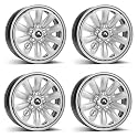 4x Alcar Stahlfelgen 4-130301 6.0Jx16 ET43 5x112 kompatibel mit Seat Ateca