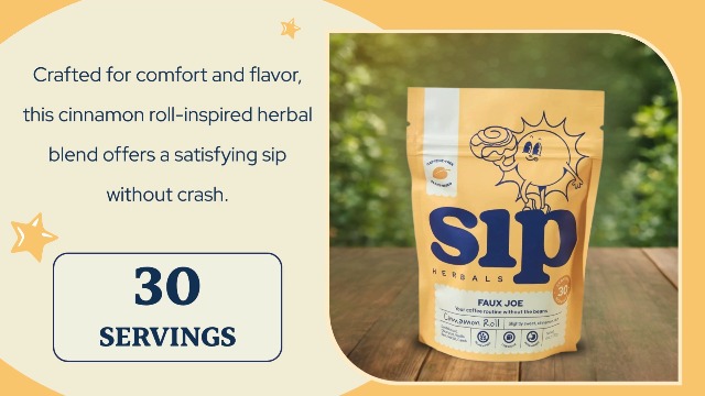 Amazon.com : Sip Herbal Caffeine-Free Coffee Alternative - Organic