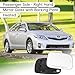 LHCDQSKCW Compatible With Toyota Camry 2007 2008 2009 2010 2011, Passenger Right Side Mirror Glass, Heated Convex Side Rearview Mirror with Backing Plate