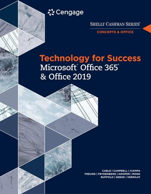 Technology for Success and Shelly Cashman Series M