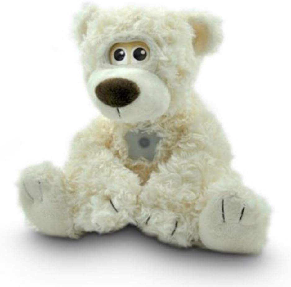 Wunders Tommy the Bear - Sleeptrainer and Nightlight, White by Wunders